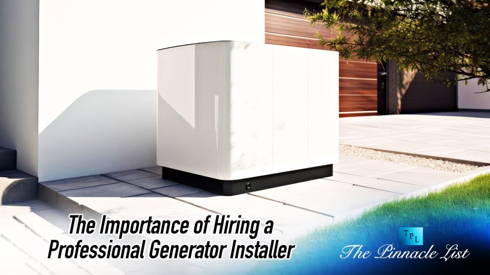 Hiring Qualified Generator Installers Guarantees Safe and Compliant Setup
